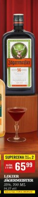 Likier Jägermeister 35% promocja w Biedronka