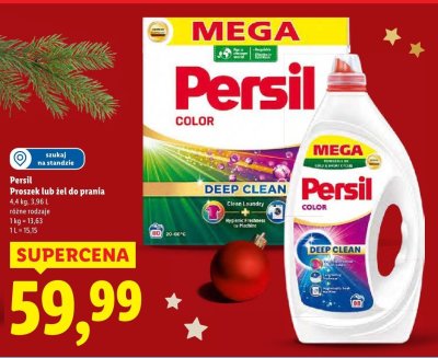 Proszek do prania Persil Color Deep Clean Mega promocja w Lidl