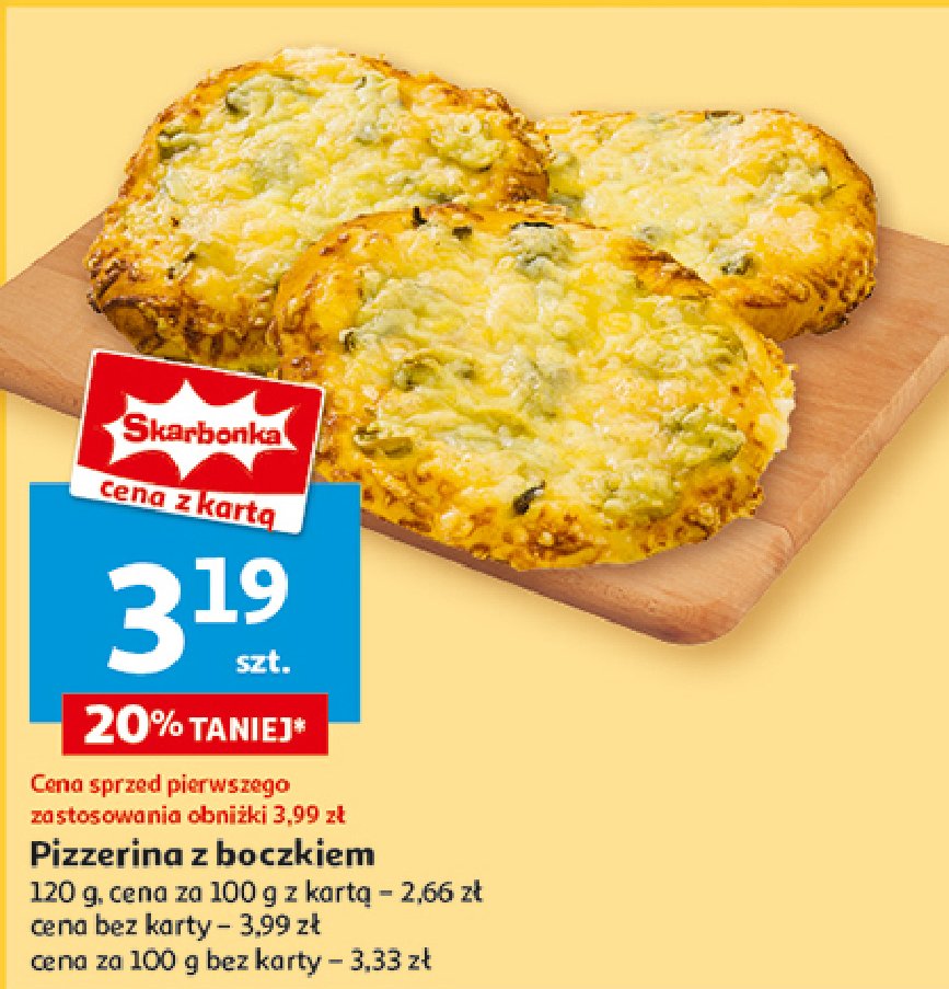 Pizzerina z boczkiem promocja