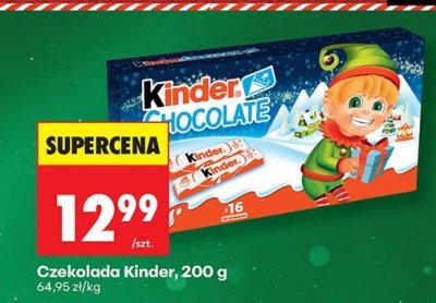Czekolada Kinder promocja w Biedronka
