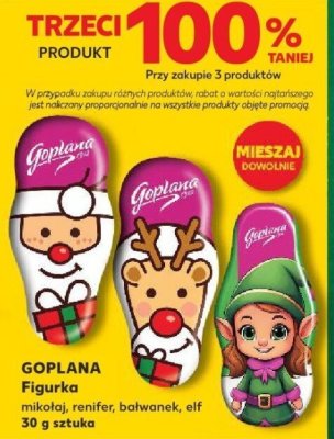 Figurka czekoladowa trzeci produkt 100% taniej promocja w Kaufland