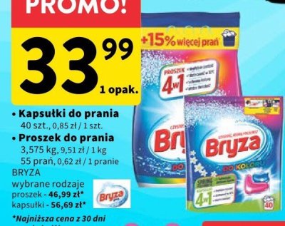 Kapsułki do prania promocja w Intermarche