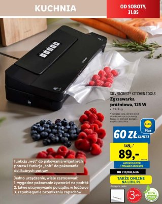 Zgrzewarka do pakowania próżniowego 125 w Silvercrest promocja