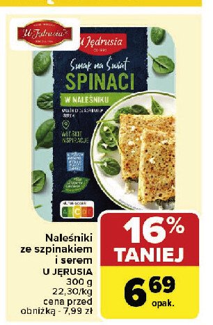 Nale艣niki spinaci U j臋drusia promocja