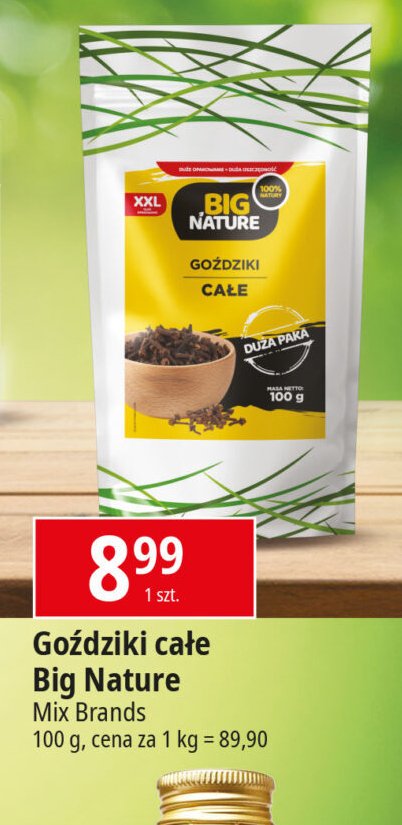 Goździki całe Big nature promocja