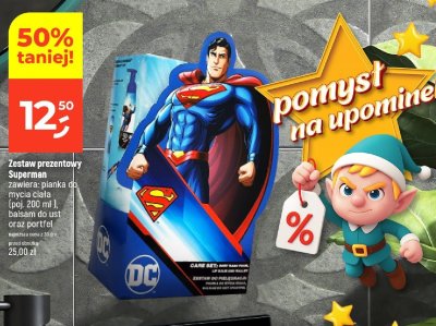Zestaw prezentowy Superman promocja w Dealz