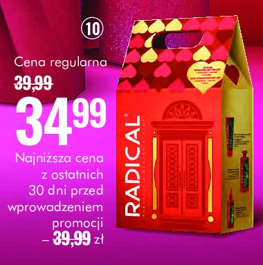 Szampon 330 ml + mgiełka 200 ml + serum 100 ml Radical promocja