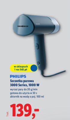 Szczotka parowa  3000 Series 1000 W promocja w Lidl