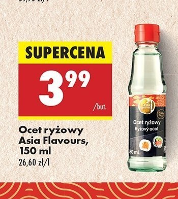 Ocet ryżowy Asia flavours promocja