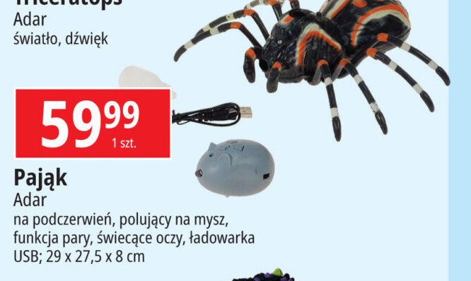 Pająk sterowany na podczerwień Adar promocja