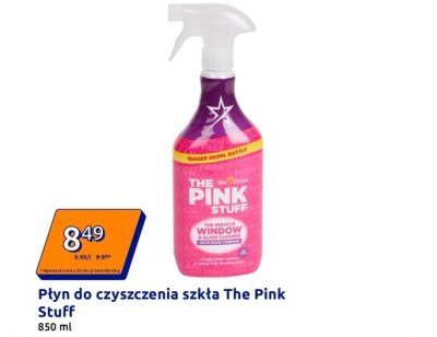 Płyn do czyszczenia szkła The Pink Stuff promocja w Action