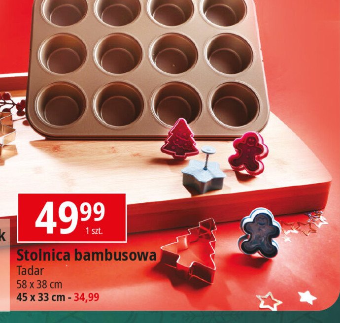 Stolnica bambusowa 58 x 38 cm Tadar promocja