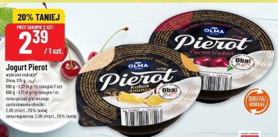 Jogurt Pierot promocja w POLOmarket