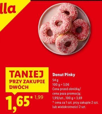 Donut Pinky promocja w Lidl