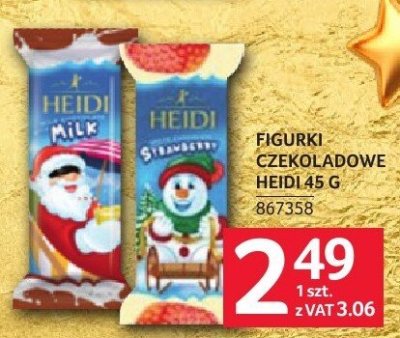 Figurki czekoladowe HEIDI 48 g promocja w Selgros