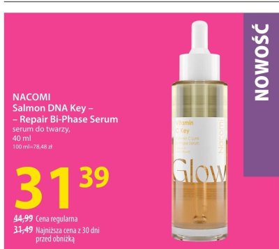 Serum NACOMI Salmon DNA Key Repair Bi-Phase Serum do twarzy promocja w Hebe