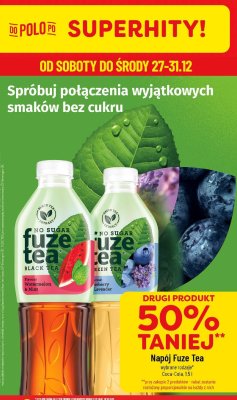 Napój Fuze Tea Black Tea Watermelon & Mint promocja w POLOmarket