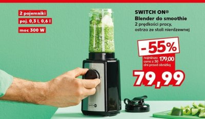 Blender do smoothie SWITCH ON promocja w Kaufland
