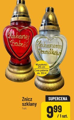 Znicz szklany  promocja w POLOmarket