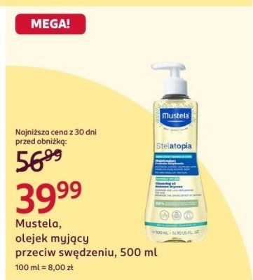 Olejek myjący przeciw swędzeniu Mustela, 500 ml promocja w Rossmann
