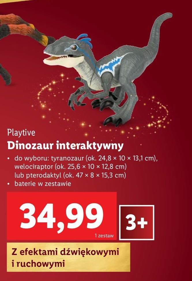 Pterodaktyl Playtive promocja w Lidl