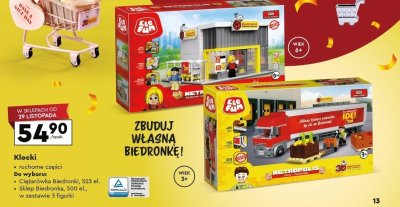 Klocki promocja w Biedronka