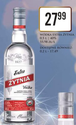 Wódka promocja w Dino