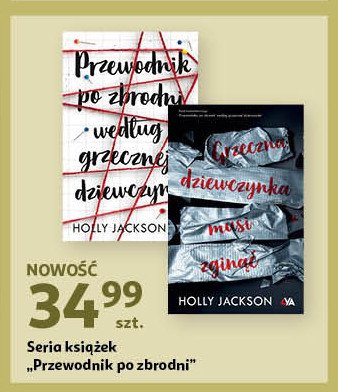 Holly jackson - grzeczna dziewczynka musi zgin膮膰 promocja