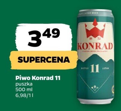 Piwo Konrad 11 promocja w Netto