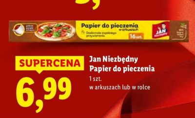 Papier do pieczenia promocja w Lidl