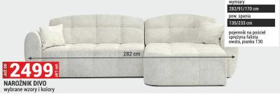 Narożnik DIVO promocja w Merkury Market