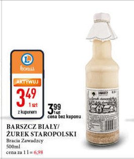 Żurek staropolski z beki domowy Bracia zawadzcy (podmarka) promocja