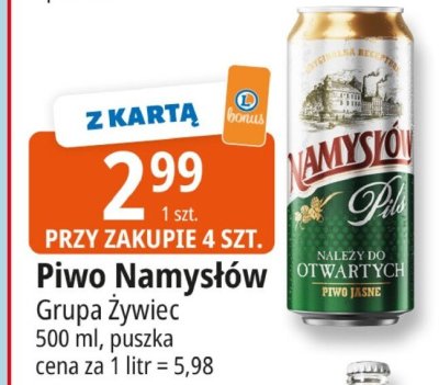 Piwo promocja w Leclerc
