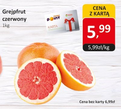Grejpfrut czerwony promocja w Market Point