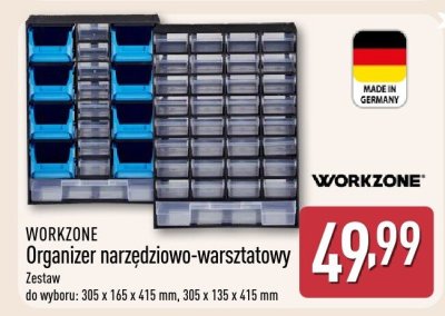 Organizer WORKZONE Organizer narzędziowo-warsztatowy zestaw do wyboru: 305 x 165 x 415 mm, 305 x 135 x 415 mm promocja w Aldi