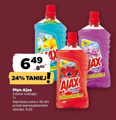 Płyn Ajax promocja w Netto