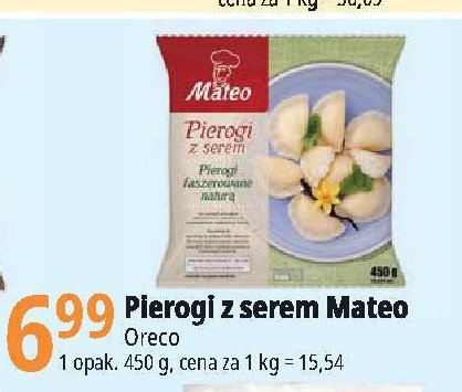 Pierogi z serem Mateo d臋bica promocja