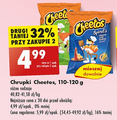 Chrupki pizza Cheetos promocja