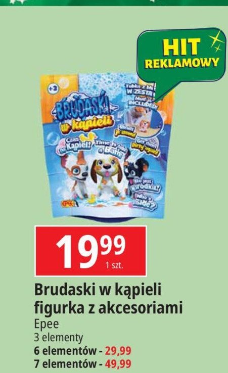 Figurka z akcesoriami brudaski w kąpieli Epee promocja