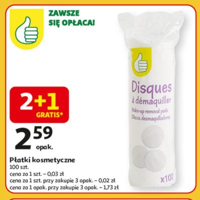 P艂atki kosmetyczne Podniesiony kciuk promocja