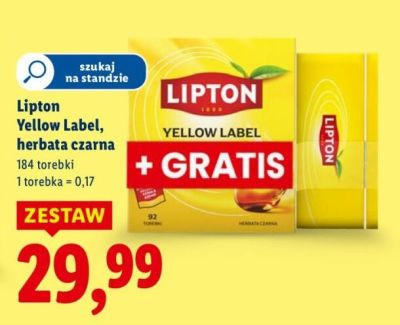 Herbata promocja w Lidl