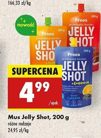 Jelly shot truskawka i liczi + kolagen FREES promocja