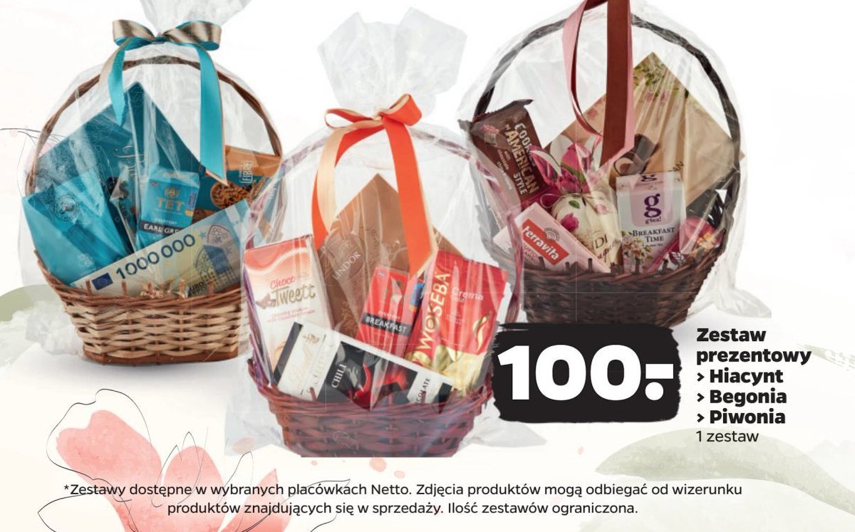 Zestaw prezentowy piwonia promocja