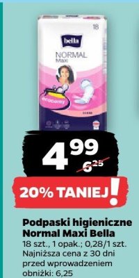 Podpaski higieniczne Maternity Maxi  promocja w Netto