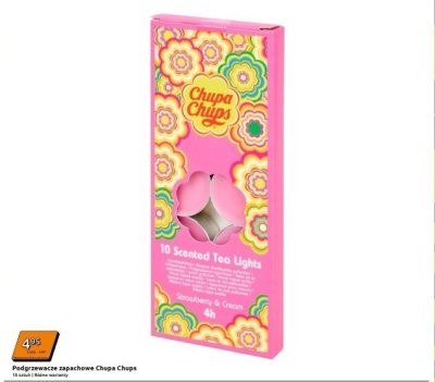 Podgrzewacze zapachowe Chupa Chups promocja w Action