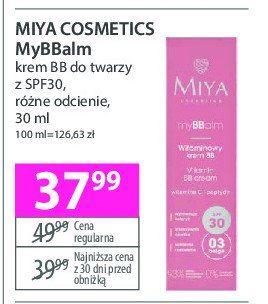 Krem bb 03 Miya mybbalm promocja