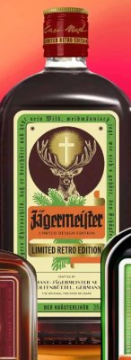 Likier Jägermeister limiter retro edition 35% 700ml promocja w Biedronka
