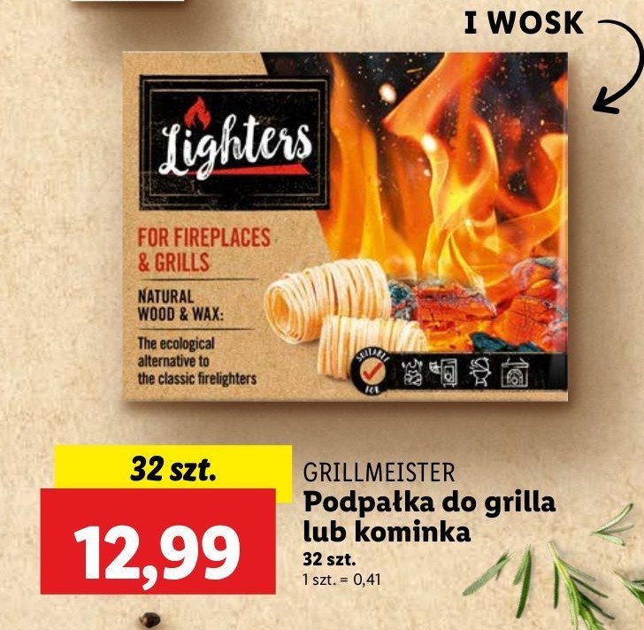 Podpałka do grilla Grill meister promocja