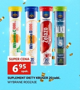 Tabletki musujące protect witamina c 1000 + rutyna + cynk Kruger promocja