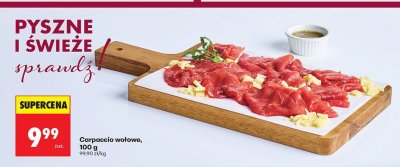 Carpaccio wołowe promocja w Biedronka